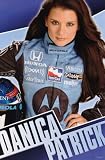 Danica Patrick (Helmet Off) Framed Sports Poster Print - 24