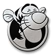 Tigger Brushed Aluminum Hitch Plug