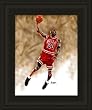 Chicago Bulls Framed Michael Jordan Chicago Bulls Large Giclee NBA Basketball