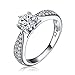 Women`s Titanium Camo & Sterling Silver Engagement Wedding Ring Set #SP24RWC04