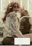 Elle Magazine December 2011 - Jessica Biel *Rare Subscriber Only Cover*