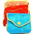12 Jewelry Chinese Silk Pouches Chain Gift Display 3"