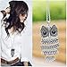 Buytra Women's Vintage Owl Pendant Necklace