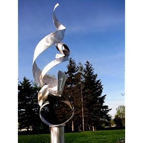 Original Fine Art Outdoor Metal Sculpture by Alex Kovacs