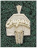 Logo Art Washington State Cougars 10K Gold Backboard Pendant