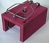 SALAS Wood Box Baitless Gopher Trap - WOOD BOX BAITLESS GOPHER TRAP