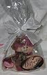 Snowgirl with Pink Hat Little Dipper Ornament Wax Dipped Plush - by Ganz
