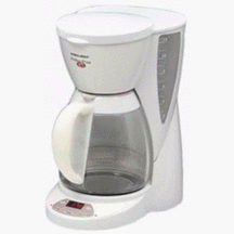 Black and Decker 12-Cup Coffee Maker (White) by Black & Decker