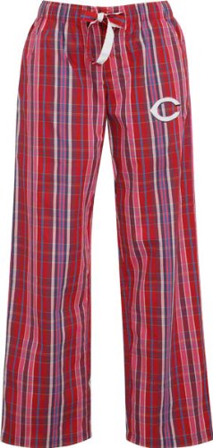 Cincinnati Reds Women's Spectrum Plaid Red Pants
