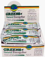 Greens+ Energy Bar (Natural) by Greens Plus (12 Bars - Case)