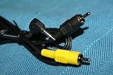 SONY AV CABLE for Cyber Shot Cameras and Camcorders A/V (Audio/Video) High-performance A/V Miniplug Terminal/RCA 1 Video 1 Audio