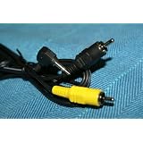 SONY AV CABLE for Cyber Shot Cameras and Camcorders A/V (Audio/Video) High-performance A/V Miniplug Terminal/RCA 1 Video 1 Audio