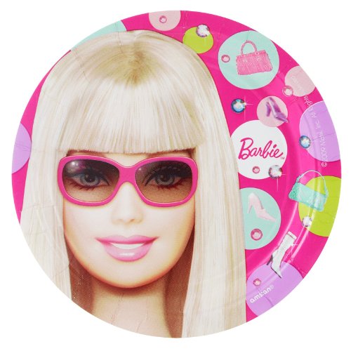 Barbie All Doll'd Up Dessert Plates (8 count) Child