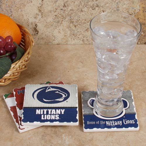 Penn State Nittany Lions - NCAA 4 Pack Square Ceramic Coasters