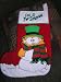 Search : Garfield the Cat "Let it Snow" Christmas Stocking by Dakin