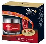 Olaz - Regenerist - Set de 1 pot de crème 3 Zone Treatment Cream + 1 Super Serum 7 ml (Import Allemagne)