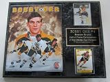 Boston Bruins Bobby Orr 2 Card Collector Plaque