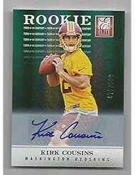 Trading Cards: Football NFL 2012 Panini Elite Turn of the Century #153 Kirk Cousins NM RC Rookie Auto 71/199 - Panini