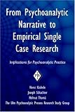 From Psychoanalytic Narrative to Empirical Single Case Research: Implications for Psychoanalytic Practice: 1 (Psychoanalytic Inquiry Book): Implications ... (Psychoanalytic Inquiry Book Series)