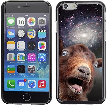 Eason Shop / Hard Slim Snap-On Case Cover Shell - Funny Space Goat Meme - For Apple Iphone 6 Plus / 6S Plus ( 5.5 )