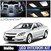 LEDpartsNow Interior LED Lights Replacement for 2008-2012 Chevy Malibu Accessories Package Kit (6 Bulbs), WHITE