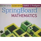 Springboard Course 2 Answer Key