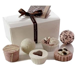 Bomb Cosmetics Chocolate Ballotin Assortment Bath Gift Set