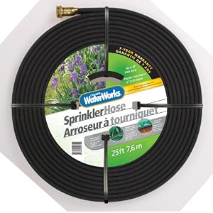 Colorite Sprinkler WP890025 25-Foot Black Hose by 