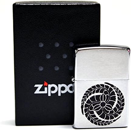 Vivienne Street Zippo 200 Lighter Samurai Kanbe Kuroda Family crest Japanese Tattoo Designs irezumi Laser burning Original Zippo
