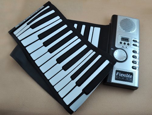 New Roll up soft portable electronic piano keyboard 61 keys promotional gift