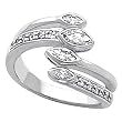 14K White Gold Diamond Ring - 0.65 Ct.