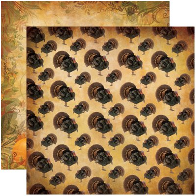Harvest Thanksgiving Double-Sided Paper 12