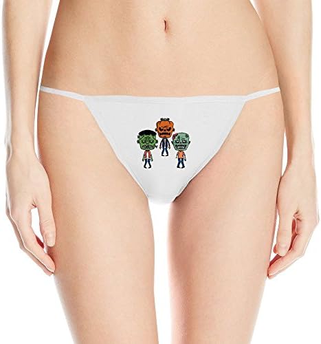 Womens Halloween Zombie Frankenstein Adult Exotic Thong Underwear