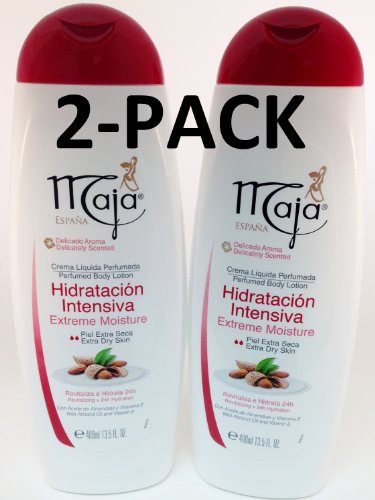 Maja Perfumed Body Lotion Extra Dry Skin Perfumado 13.5 oz. 2-PACK