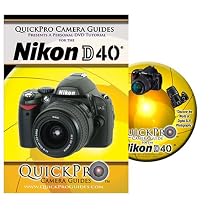 Nikon D40 Instructional DVD by QuickPro Camera Guides