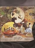 Impressionist Porcelain Dessert Plates - Set of 4