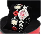 Betty Boop #BB-W386BS Women's Watch and Bracelet Gift Set