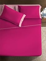 Ipersan Juego De Sábanas Double Color (Fucsia/Rosa)