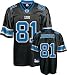 Calvin Johnson Detroit Lions Black NFL Replica Jersey