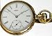 #AU8A Elgin 14K Solid Gold Hunter Case Ladies Antique Watch 8 Size 15 Jewels Circa 1884