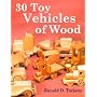 30 Toy Vehicles of Wood