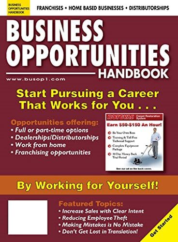 Business Opportunities Handbook