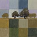 Patchwork Landscape I - 16 X 16"