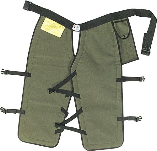 Sawbuck Four-Ply Para-Aramid Chain Saw Chaps Green 36" Long