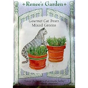Cat Mixed Greens Seeds 750 Seeds