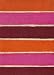 Batik Stripe Lokta Paper- Sunset (Orange/Magenta/Burgundy) 20x30 Inch Sheet