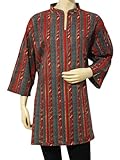 Fabulous Designer Awesome Look Hand Block Print Cotton Kurta Blouse