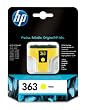 HP 363 Cartouche d'encre d'origine Jaune