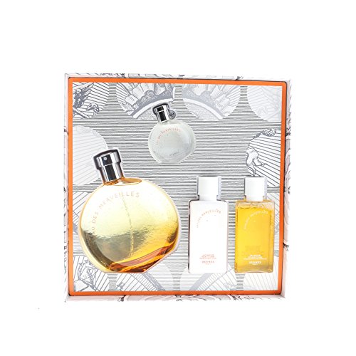 Hermes 'Eau Des Merveilles' Eau de Toilette 4 Piece Set