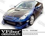 F00TCBZ - VFiber FRP Toyota Celica 00-05 HB Blits 1pc Front Bumper